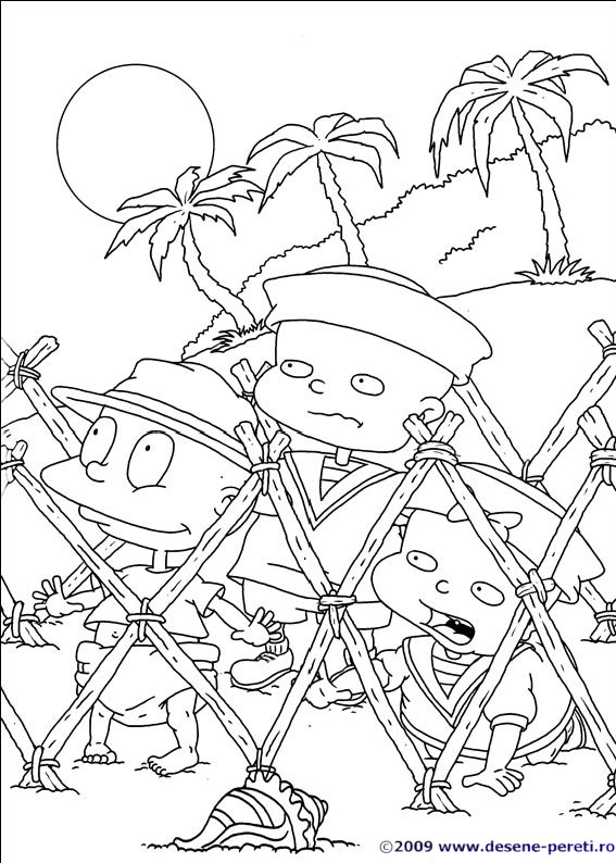 rugrats desene colorat